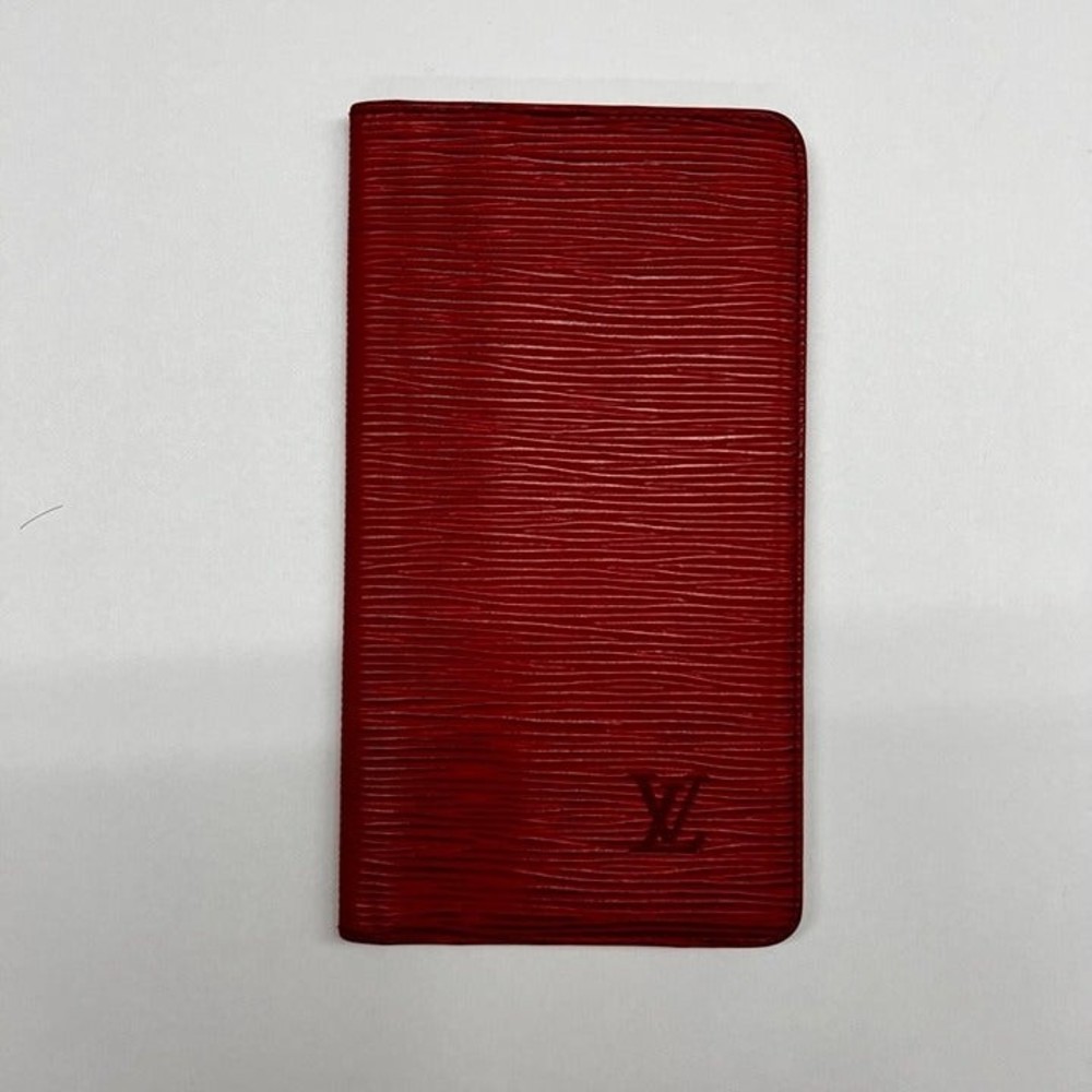 Louis Vuitton Epi Red Wallet